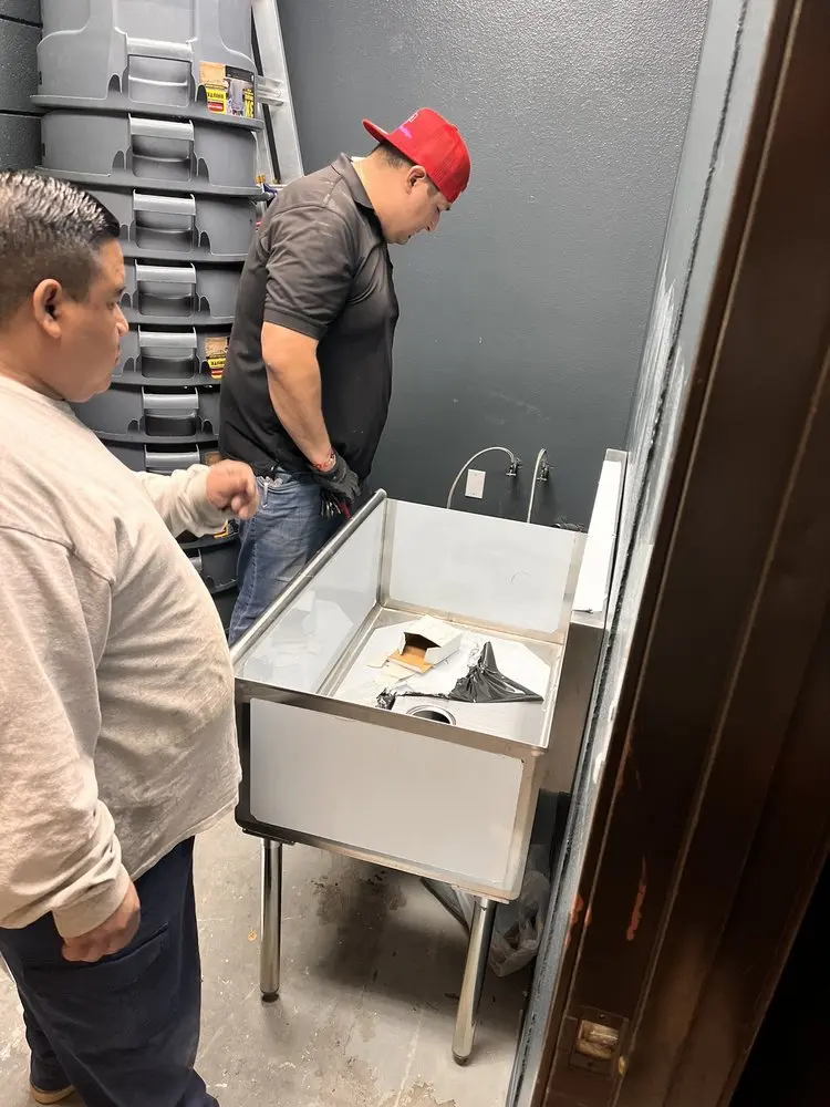 Commercial plumbing and sink installation in Lake Buena Vista